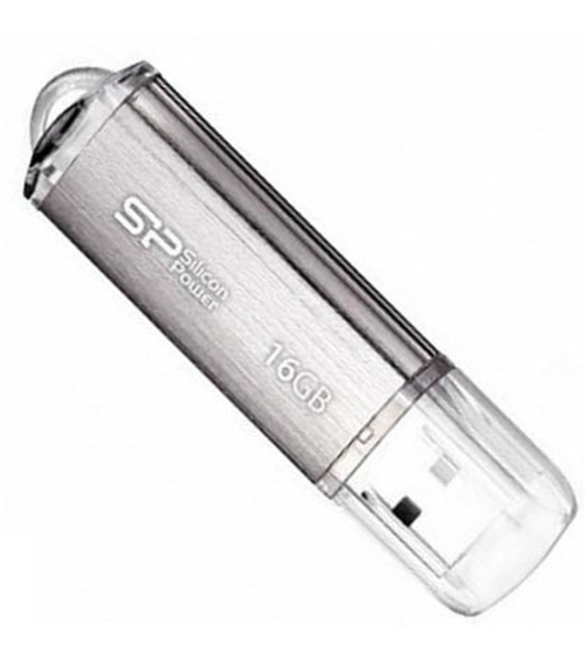 Флешка USB 16Gb Ultima II-I Series SP016GbUF2M01V1S USB 2.0 серебристый