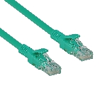 Патч-корд ExeGate UTP-RJ45-RJ45-C6-0,5M-GN, UTP, cat.6, 0,5м, зеленый, фото 1